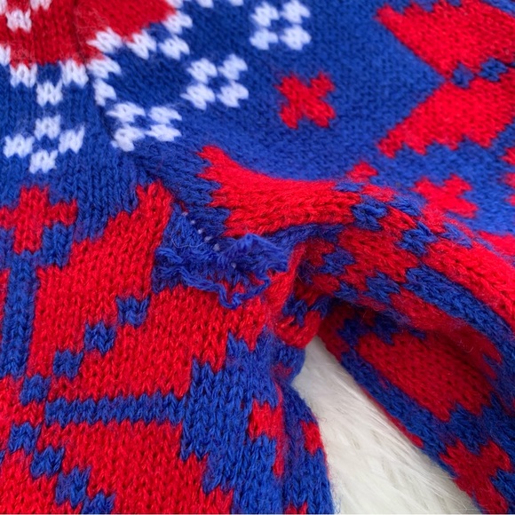 Jolly Sweaters “Ugly Christmas” Groovy Santa Sweater Mens Medium - Picture 12 of 12